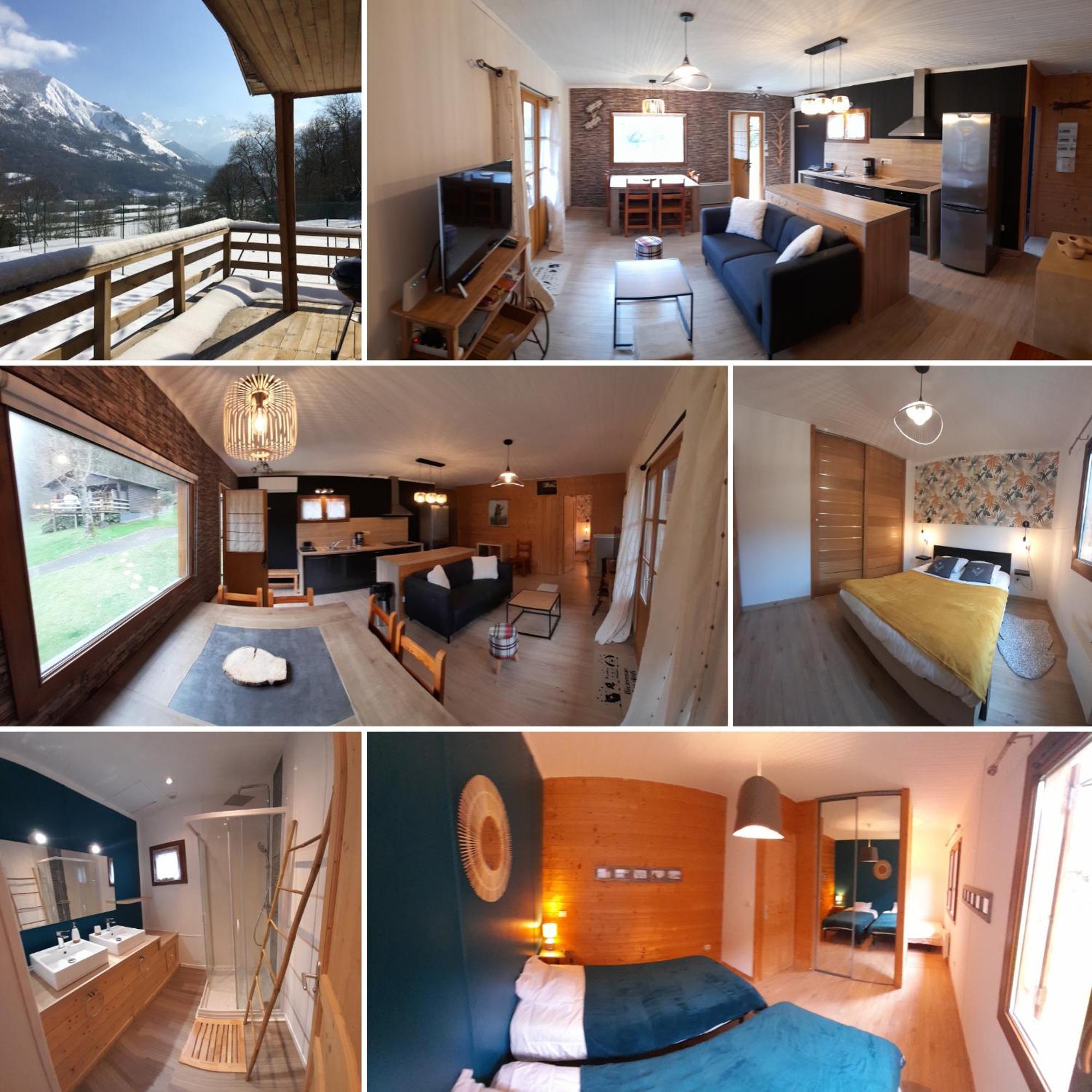 Chalet De L'Ours Brun, Gite 3 Etoiles Gere-Belesten Экстерьер фото